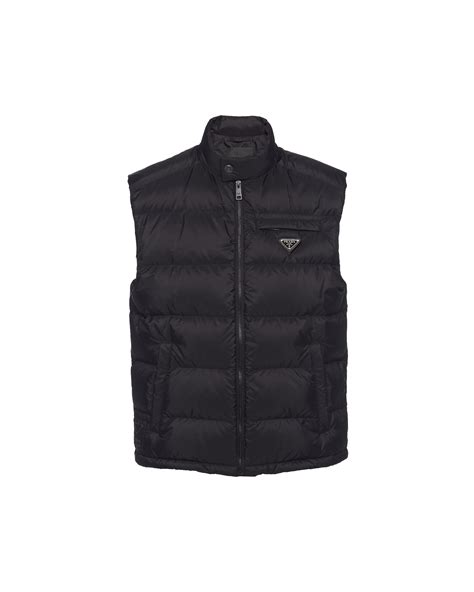 prada puff coat|prada sleeveless puffer jacket.